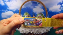 Large Easter chocolate eggs Kinder Surprise, Masha and bear, Frozen, car 2, fairies. Disney-PzchDvzYE_U