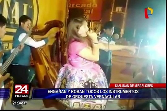 SJM: roban más de 15 mil soles en equipos musicales a orquesta folclórica
