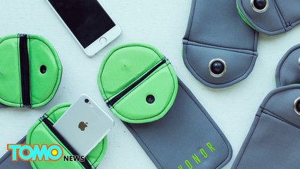 Estojo Yondr impede que você use seu telefone celular durante os shows.