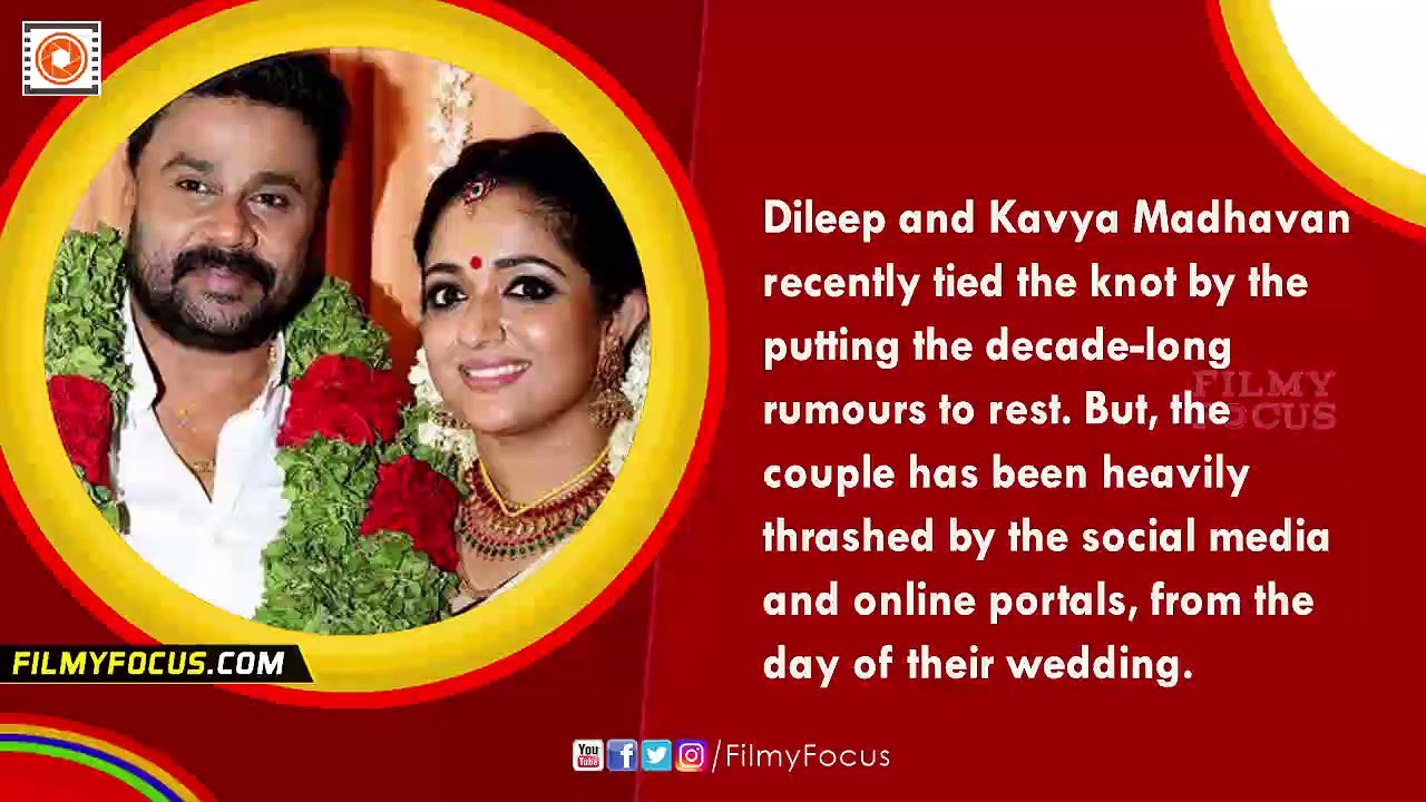 Dileep & Kavya Madhavan's Family To Move Legally Against False Allegations - Filmyfocus.com