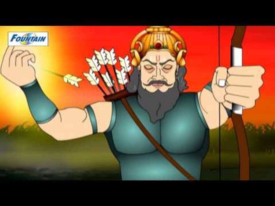 Abhimanyu Caught in Chakravyuha - Mahabharat (English)