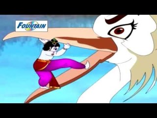 Krishna Killed Demon Bakasoor - Krishna - English