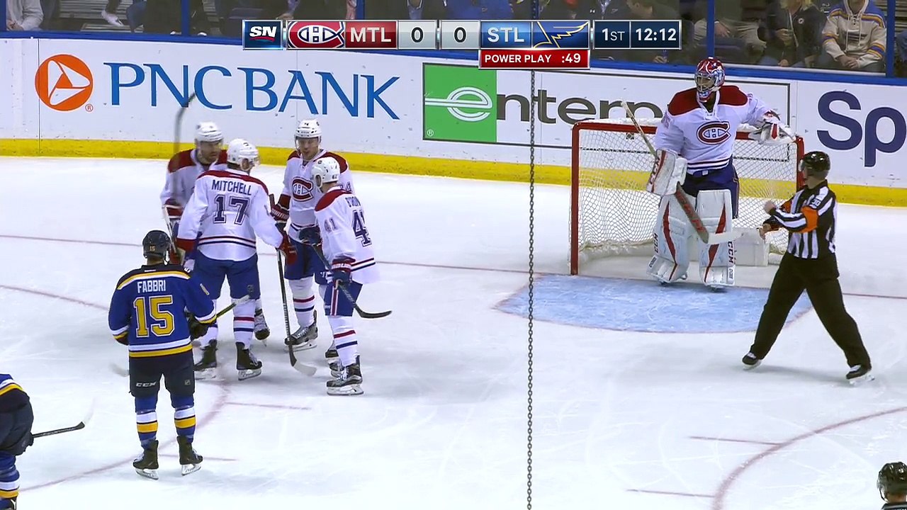 Montreal Canadiens vs St Louis Blues | NHL | 06-DEC-2016 - Part 1