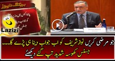 Justice Khosa is Crushing Salman Akram Raja and Nawaz Sharif