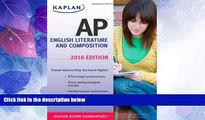 Best Price Kaplan AP English Literature and Composition 2010 (Kaplan AP English Literature