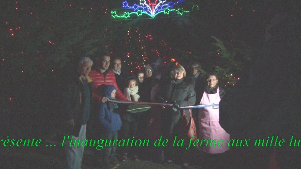 la Ferme aux Mille Lumières 2016 et Mme Joëlle Huillier, députée de l’Isère by JC GUERGUY