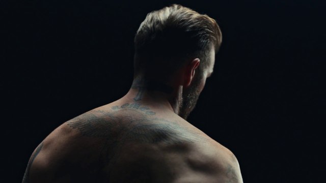 Animation des tatouages de David Beckham contre la violence sur les enfants - UNICEF