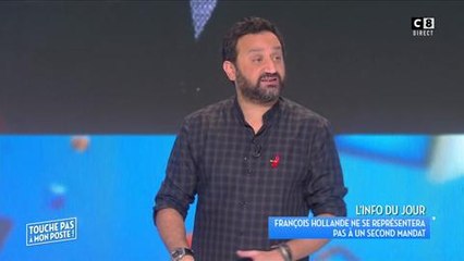 François Hollande renonce à la présidentielle 2017 : Les applaudissements du public de TPMP