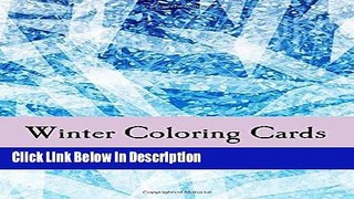 Download Winter Coloring Cards: Adult Coloring Book AND Journal Audiobook Online free