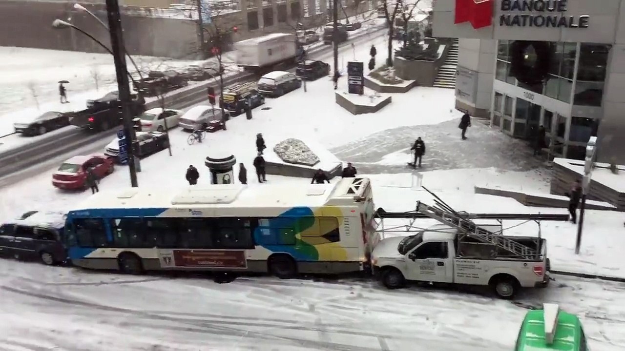 snow fall in canada