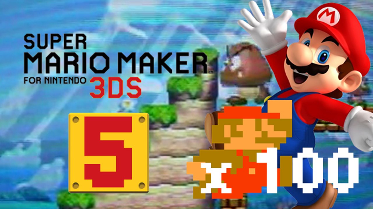 Lets Play - Super Mario Maker 3DS ONLINE [05] 100 Mario Challenge