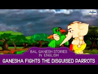 Ganesha Fights & Kills The Demon - Bal Ganesha Story in English | Story For Children In English