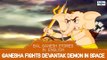 Ganesha Fights Devantak Demon In Space - Bal Ganesha Story In English | Story For Children