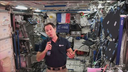 Thomas Pesquet dialogue avec des collégiens en direct de l'ISS