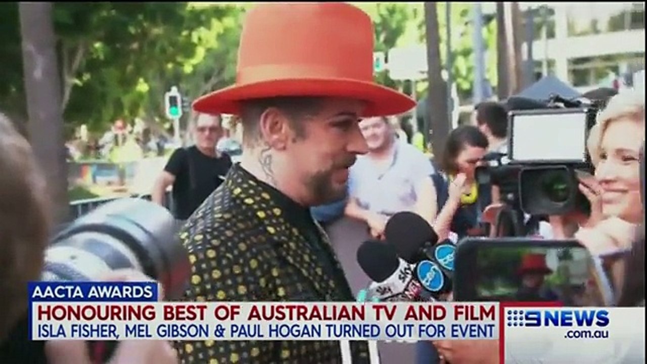 Film stars arrive on the red carpet for the 2016 AACTA awards