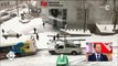Les incroyables images des conséquences du verglas à Montreal - Vidéo