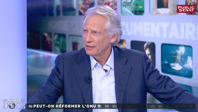 Les États ne font pas suffisamment confiance aux Nations Unies : Dominique de Villepin - Un Monde en Docs