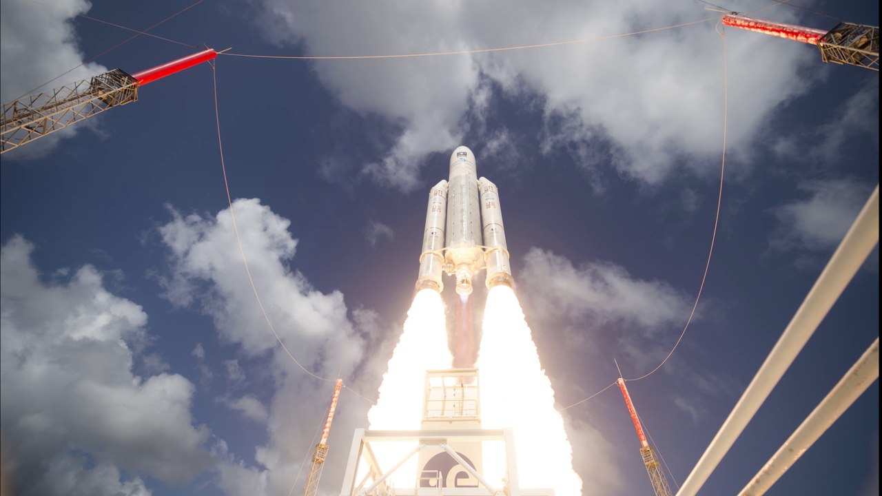 Galileo satellites 15–18  prepared for liftoff