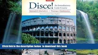 Pre Order Disce! An Introductory Latin Course, Volume 1 Plus MyLatinLab (multi-semester access)
