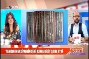 Yangın merdivenindeki asma kilit şoke etti