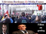 Télévision-Bordeaux-33-Média-France Manif des chômeurs samedi 3 Décembre Bordeaux