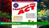 Buy Theodore Silver Cracking the ACT with CD-ROM, 2000 Edition (Cracking the Act Premium Edition)