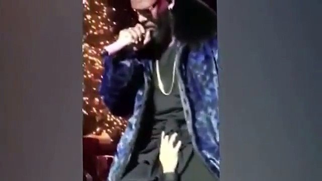 Une fan attrape les parties intimes de R. Kelly en plein concert