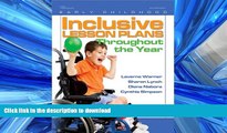 READ Inclusive Lesson Plans Throughout the Year (Early Childhood Education) Full Book