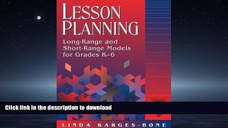 Audiobook Lesson Planning: Long-Range and Short-Range Models for Grades K-6