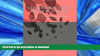 Audiobook The Homeschool Year Planner: Up to 42 Weeks of Lesson Plan Pages for a 2-Student Family