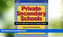 Best Price Private Secondary Schools 2006-2007 (Peterson s Private Secondary Schools) Peterson s