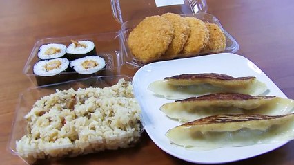 1食100円のお弁当が気になったから食べてみた。-GAC-dhyw5HI