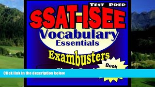 Buy SSAT Exambusters SSAT-ISEE Test Prep Essential Vocabulary Review--Exambusters Flash