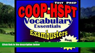 Buy COOP Exambusters COOP-HSPT Test Prep Essential Vocabulary Review--Exambusters Flash