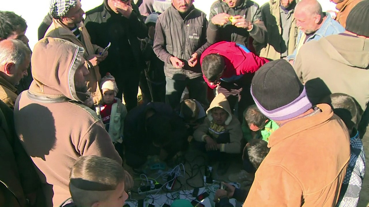 Flüchtlinge im Irak bangen dem Winter entgegen