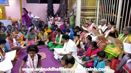 Aniruddha Bapu - Shree Rudrabhishek seva at Shree Aniruddha Gurukeshetram -  28 November 2016