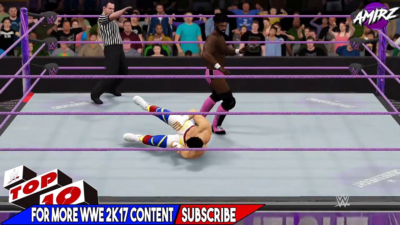 WWE 2K17 - Raw Top 10 Moments | Dec. 5, 2016