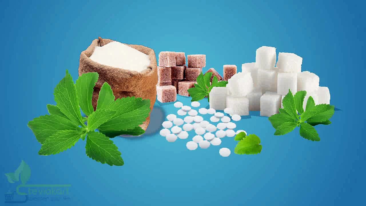 Stevia - Zero calorie natural sweetener and a substitute for sugar & artificial sweeteners