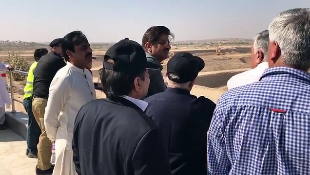 Sindh CM SYED MURAD ALI SHAH visit mining (7 Dec 2016)