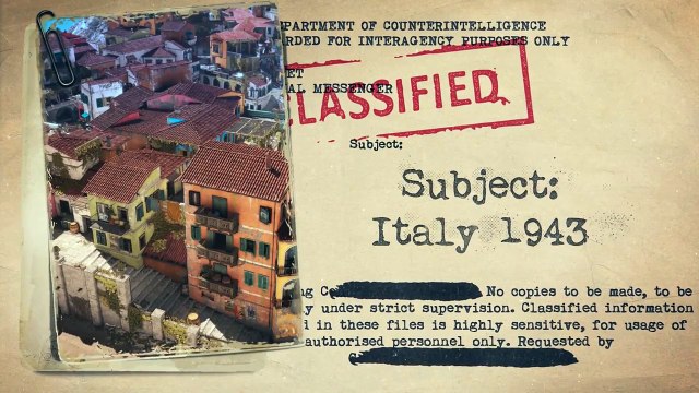 SNIPER ELITE 4 : ITALIE 1943 (TRAILER)