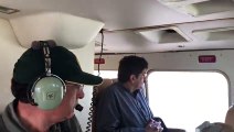 Sindh CM SYED MURAD ALI SHAH flies in his helicopter to THAR coalfield (7vm Dec 2016)