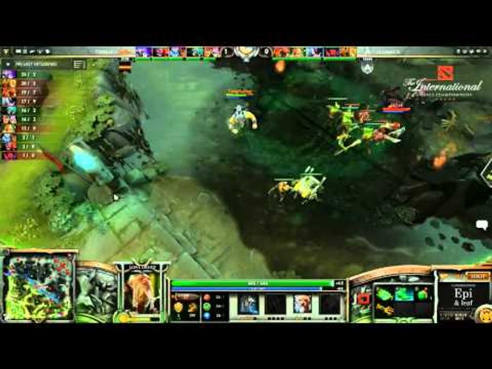 [EndGame] German Alliance vs TongFu Game 2 The International 3 Group Stage