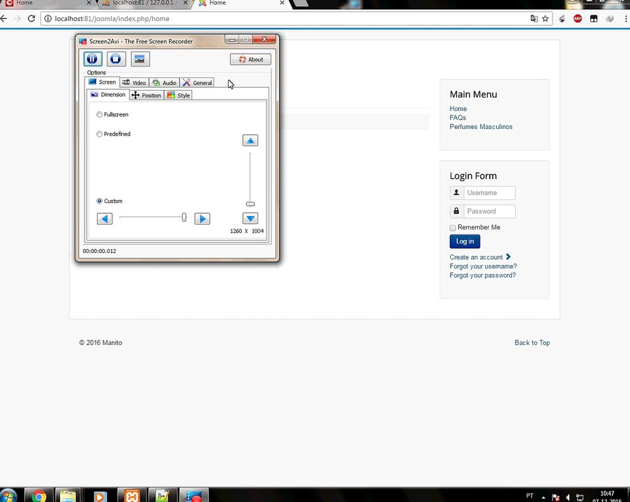 Manito Joomla