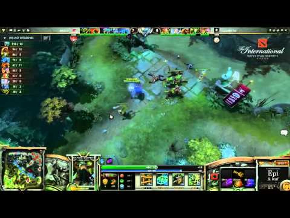 [EndGame] German Dignitas vs Mouz Game 2 The International 3 Group Stage