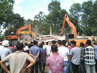 Les dégâts provoqués par le séisme en Indonésie