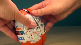 Kinder Maxi surprise Egg by Disney Cars Toys Collector and surprise eggs