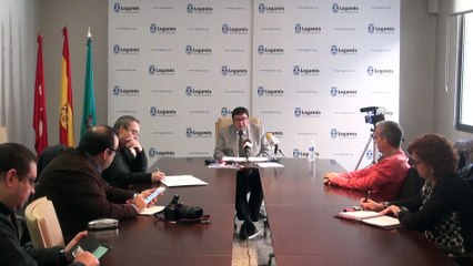 Rueda de prensa de presentación de la programación de Navidad en Legané