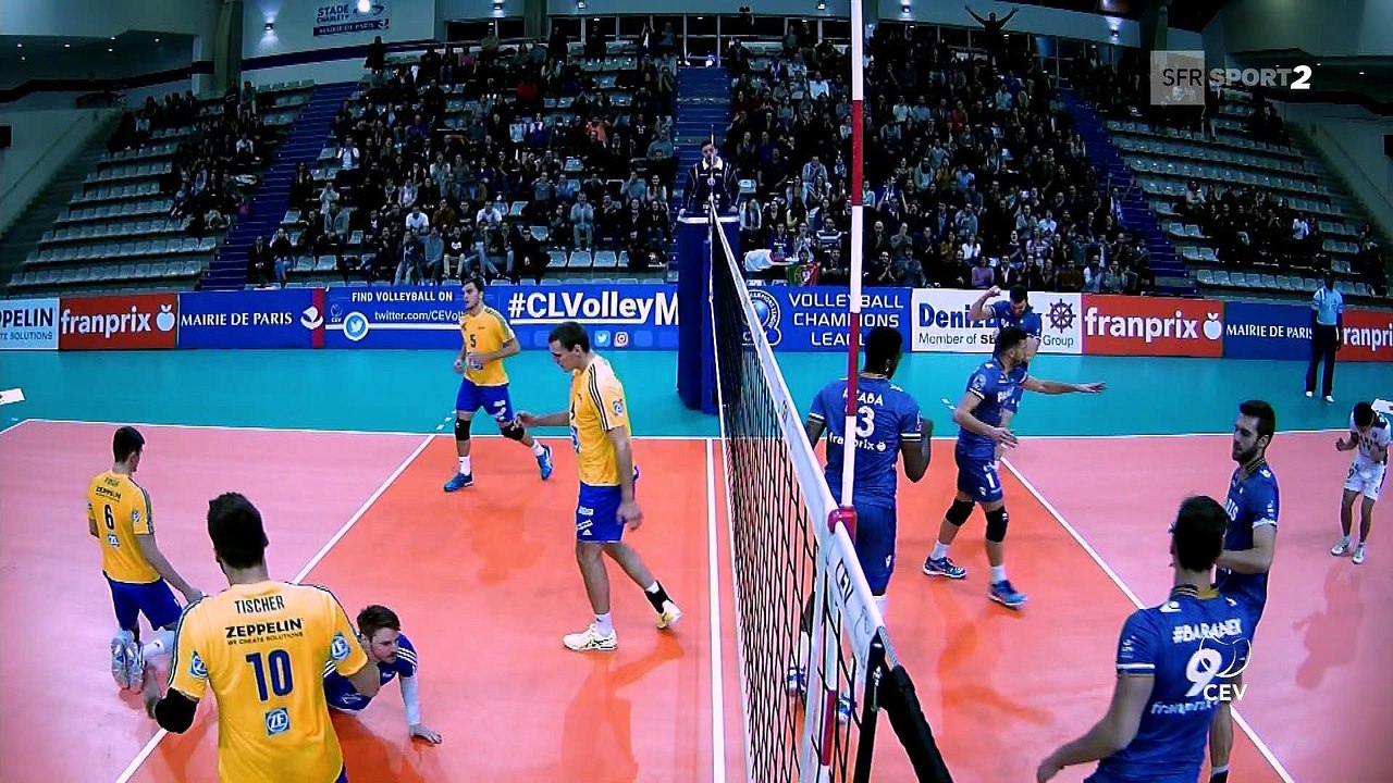 VOLLEY-BALL - Ligue des Champions - Paris débute mal