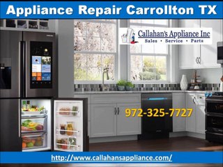 Appliance Repair Carrollton TX (972)-325-7727