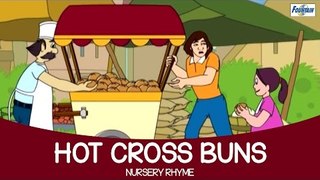 Hot Cross Buns - Nursery Rhyme Full Song ( Fountain Kids )